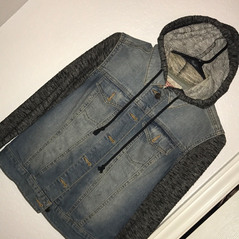 Mossimo Supply Co. Denim Jacket/Hoodie